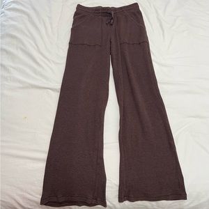 TNA Waffle Wide-Leg Pant